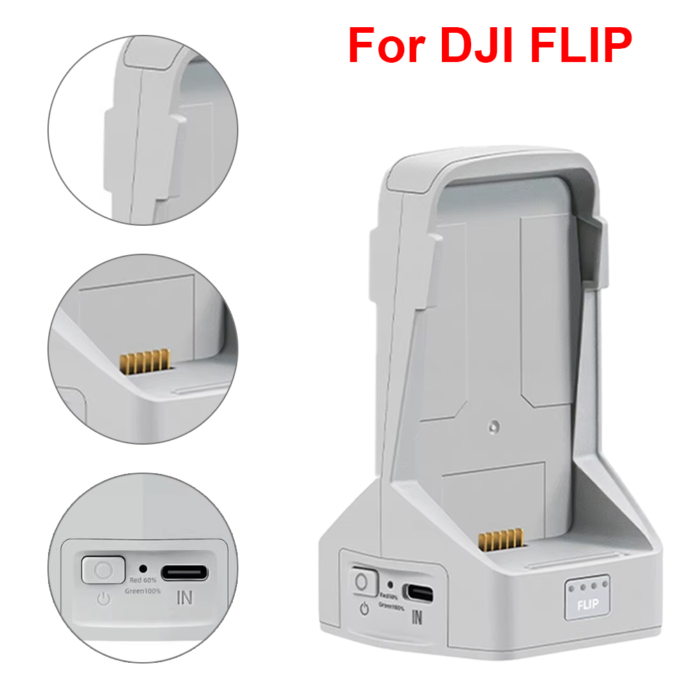 Drone Charging Hub - Cargador de batería para DJI Flip,