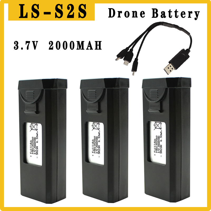Drone Power Bank - Batería Original para Drones S2S, 3,7