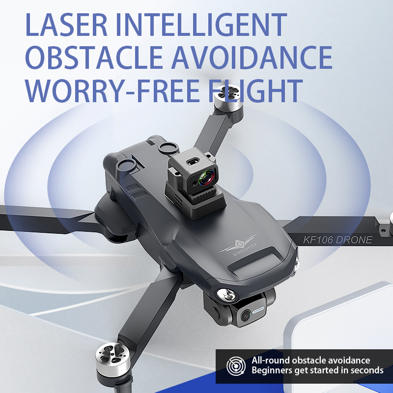 Dron profesional KF106 Max 8K, - Drone Power Bank reseña y precio