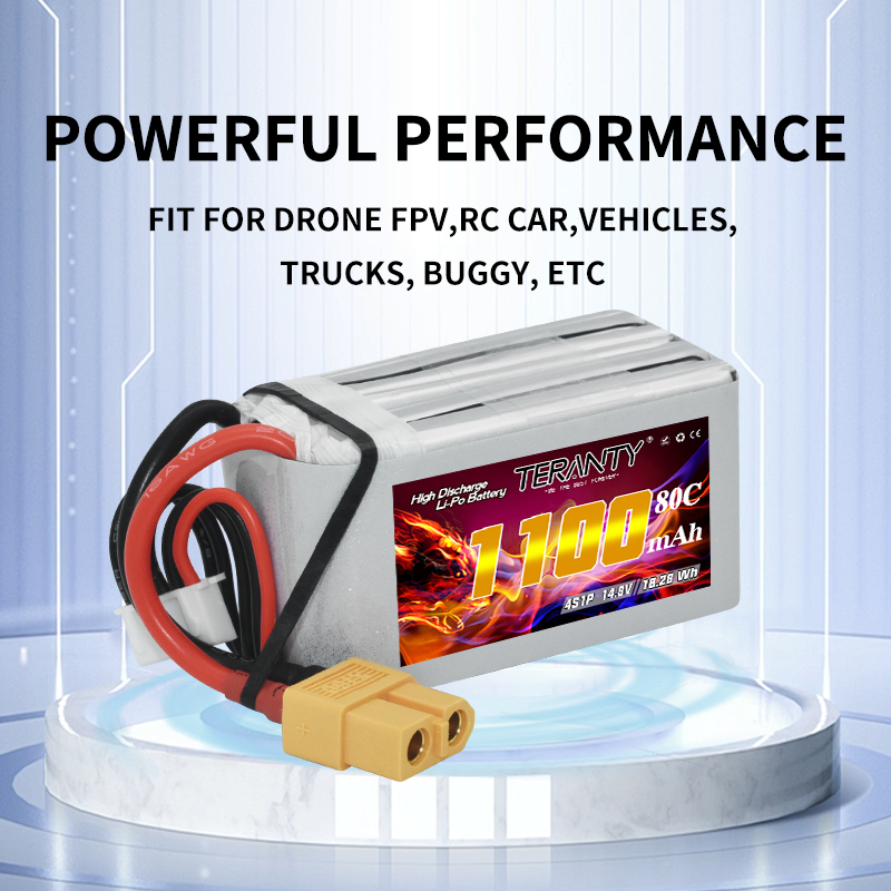Batería Lipo TERANTY 4S 1100mA - Drone Power Bank reseña y precio