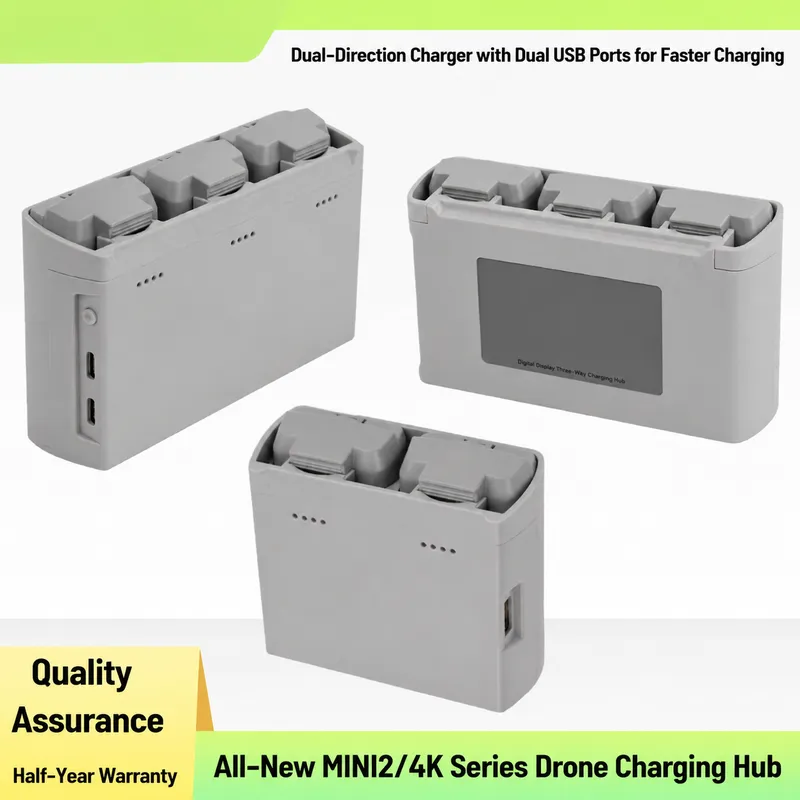 Cargador de Batería Bidireccio - Drone Charging Hub reseña y precio