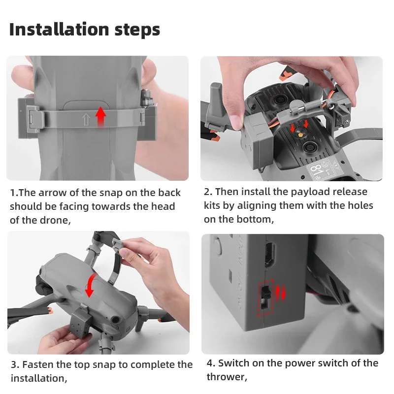 BRDRC Airdrop System para DJI  - Dji Drone Air 3 reseña y precio
